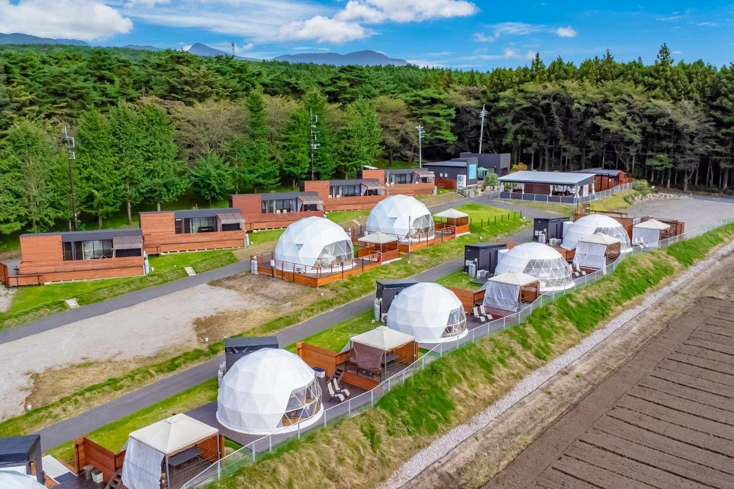 【2024年10月リニューアル】雄大な夜景・ 満天の星空を一望できるリゾート施設「GLAMPING HILLS AKAGI」に新たな客室が誕生！さらに宿泊費にすべて込みのインクルーシブサービスも開始！