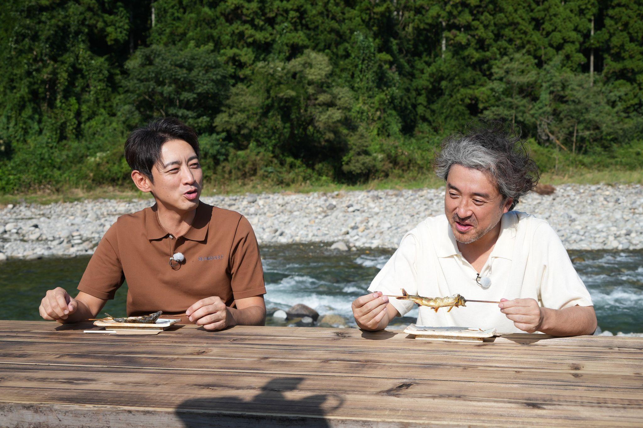 『小泉孝太郎&ムロツヨシ 自由気ままに2人旅』のシーン