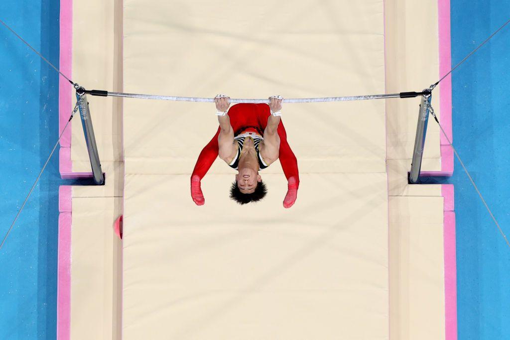 ゲッティパリ五輪体操男子決勝・橋本大輝GettyImages-2164670248