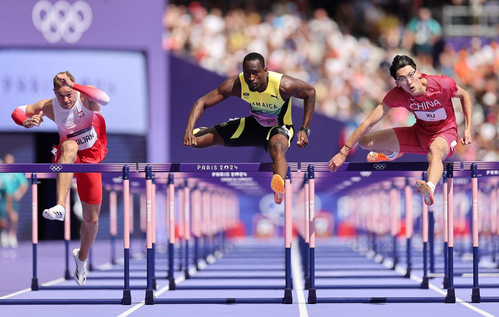 ゲッティパリ五輪男子ハードルメガネ選手GettyImages-2165206143