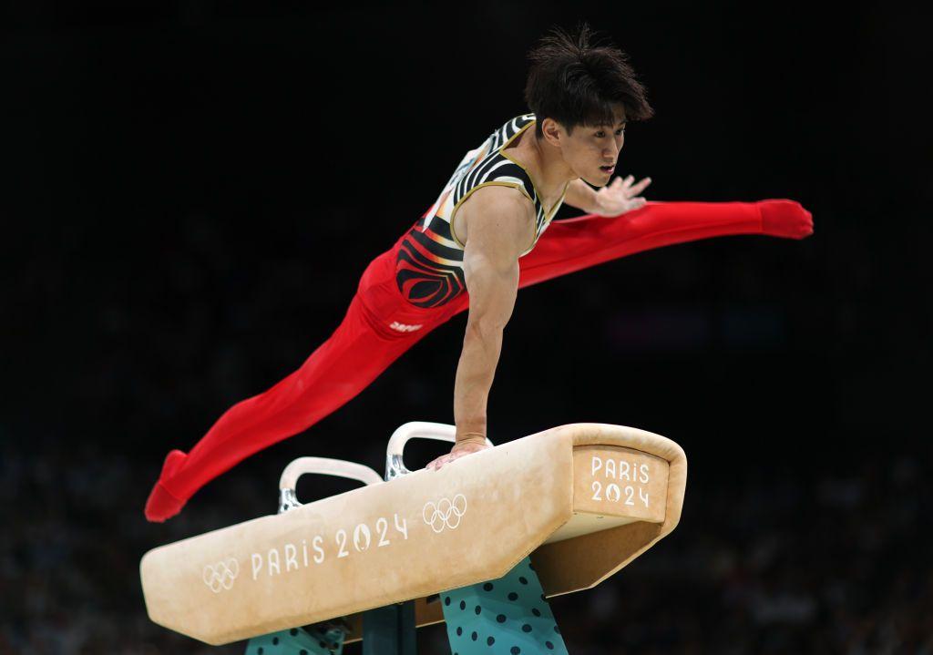 ゲッティパリ五輪体操男子決勝・橋本大輝GettyImages-2164656674