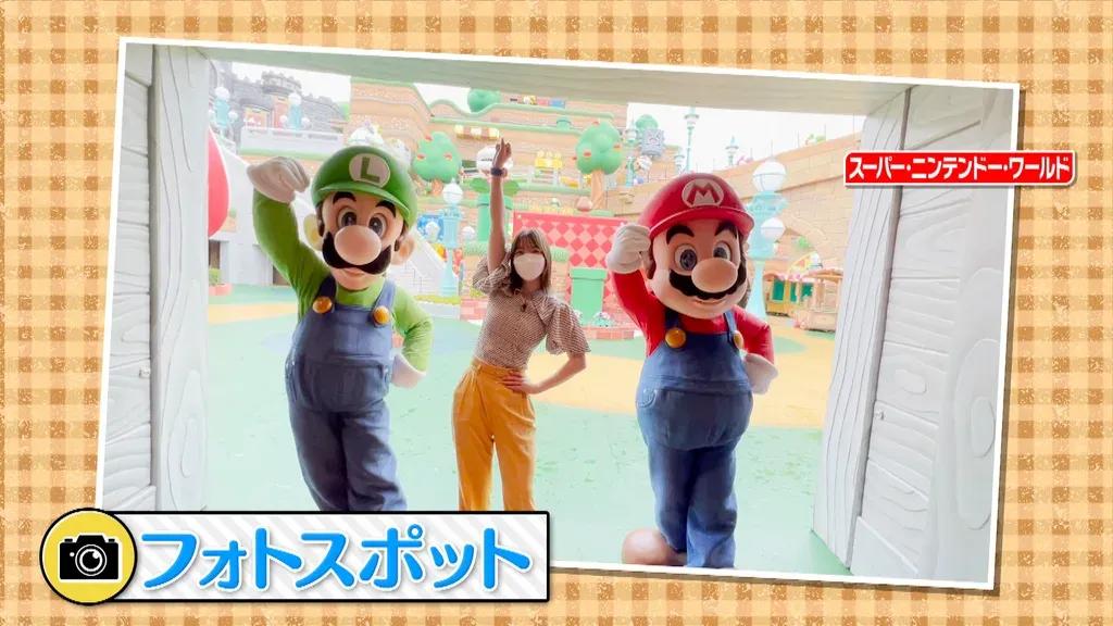 かやちゃん、ルフィやマリオで気分アゲアゲ！夏休みUSJ最新情報_bodies