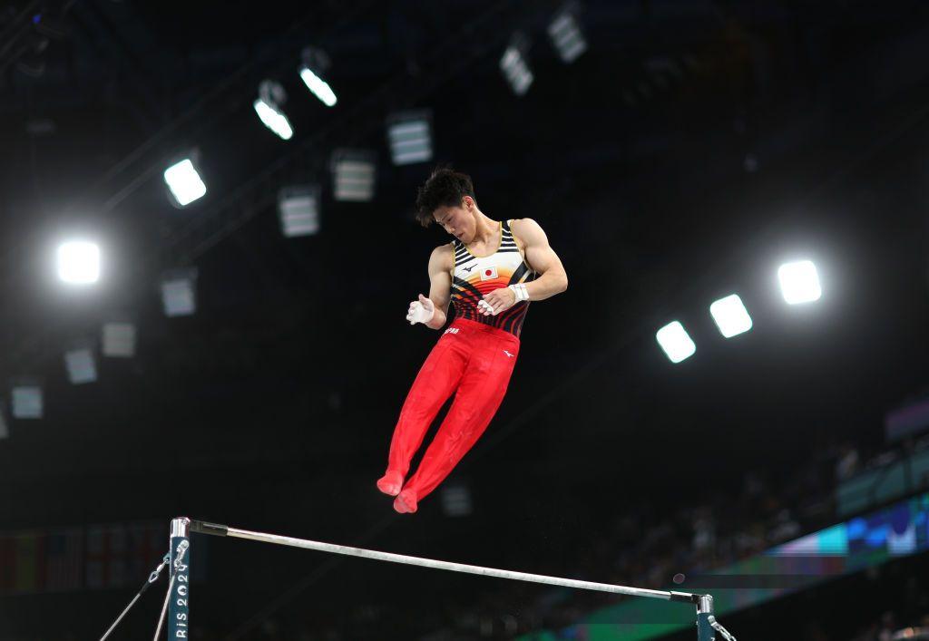 ゲッティパリ五輪体操男子決勝・橋本大輝GettyImages-2164670143