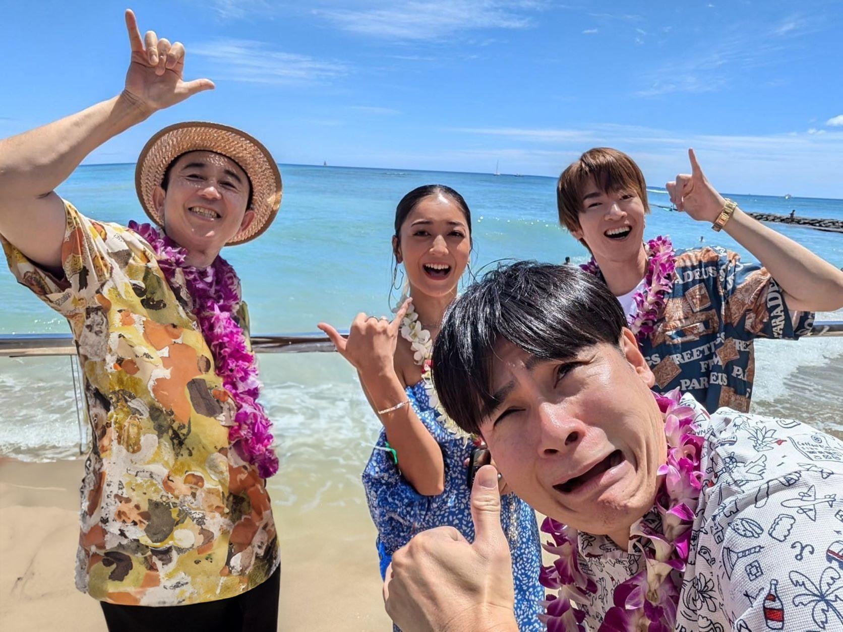 『有吉の夏休み2024 密着77時間in Hawaii』のシーン