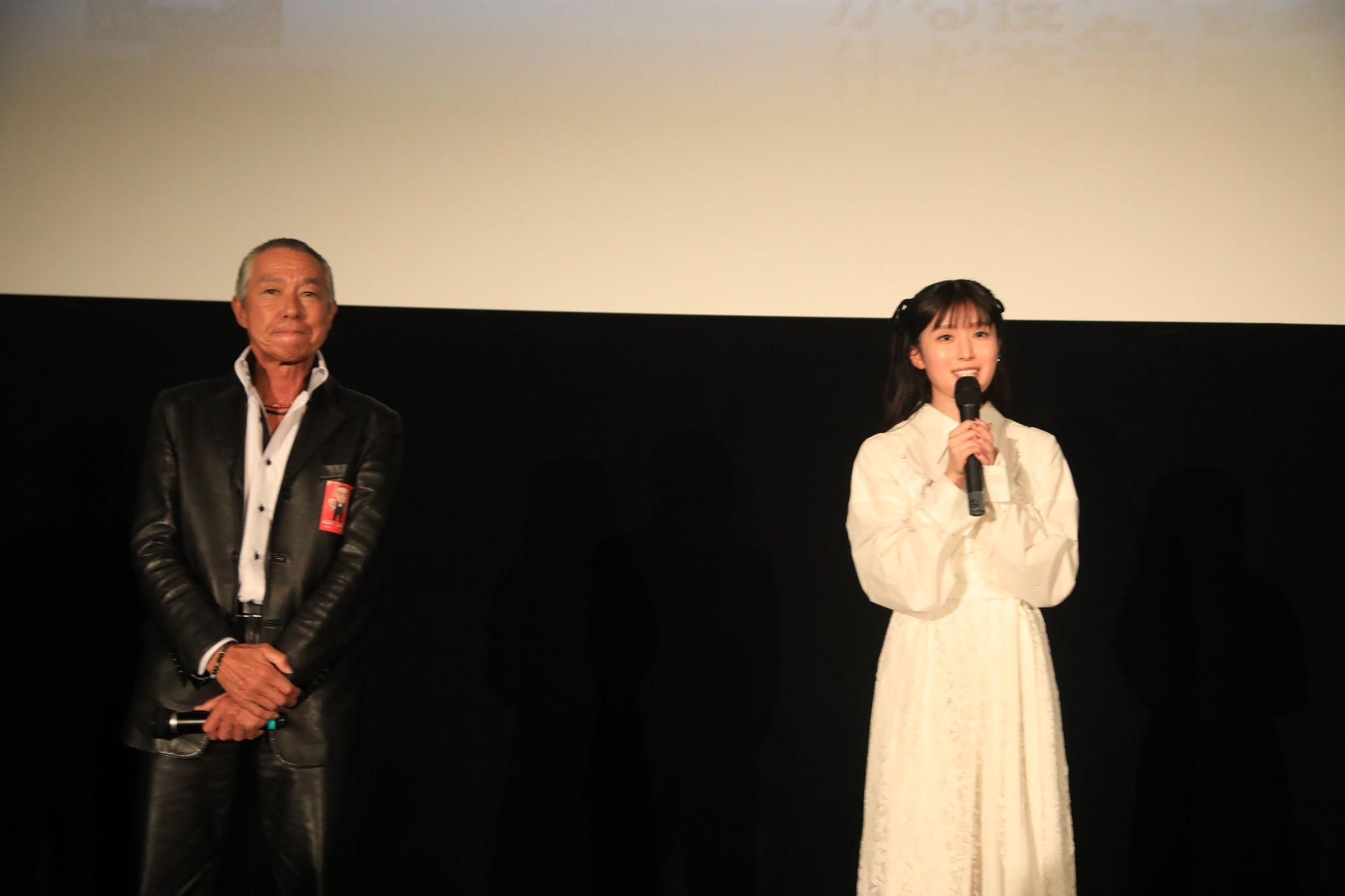 『室井慎次』秋田凱旋舞台挨拶イオンシネマ大曲④　柳葉敏郎、福本莉子