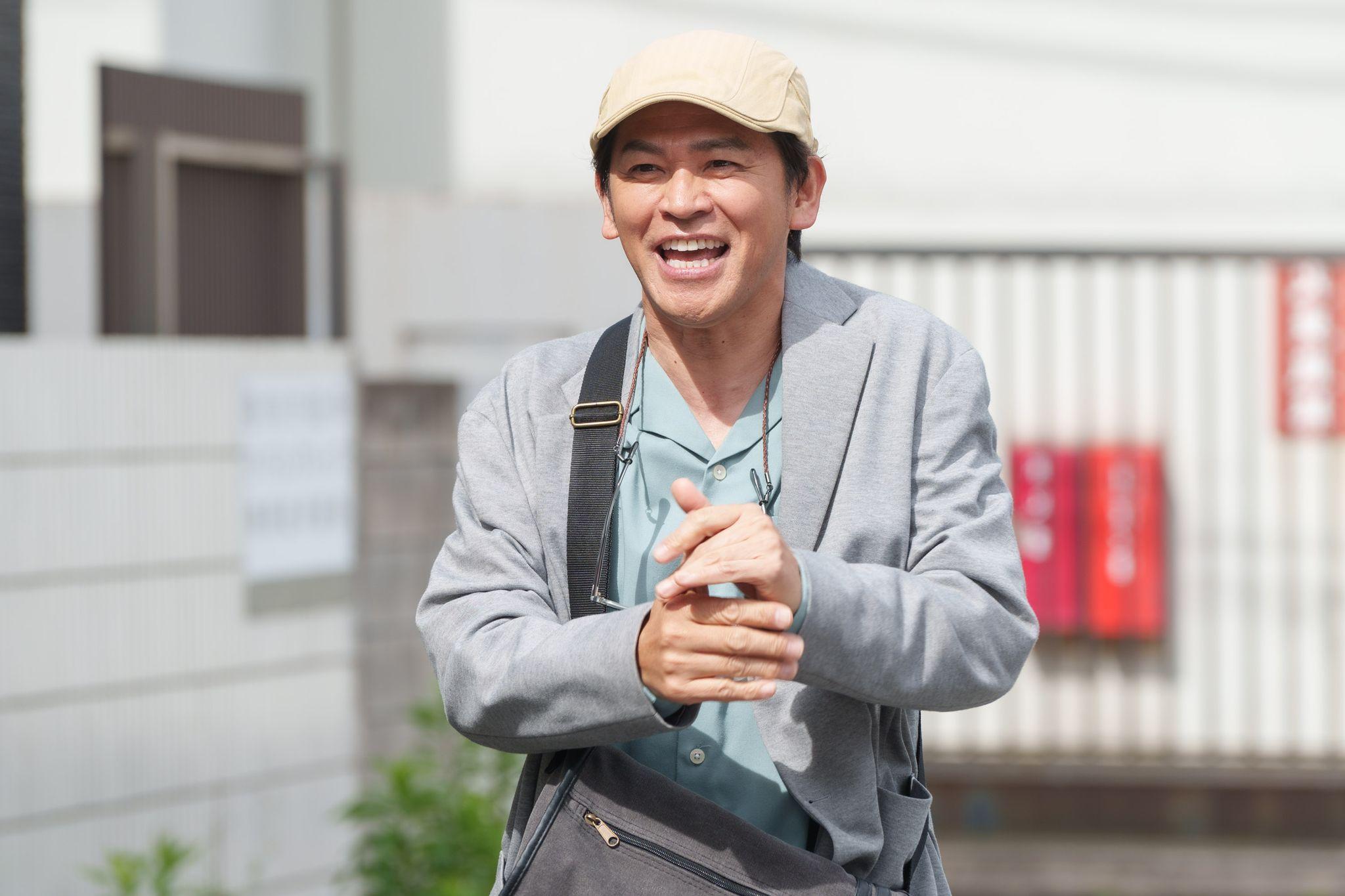 岡田圭右が語る『バントマン』の魅力！自身が演じる芋川は「野球に例えるなら切り札的な存在。最後を締める、まさに閉店ガラガラ（笑）」