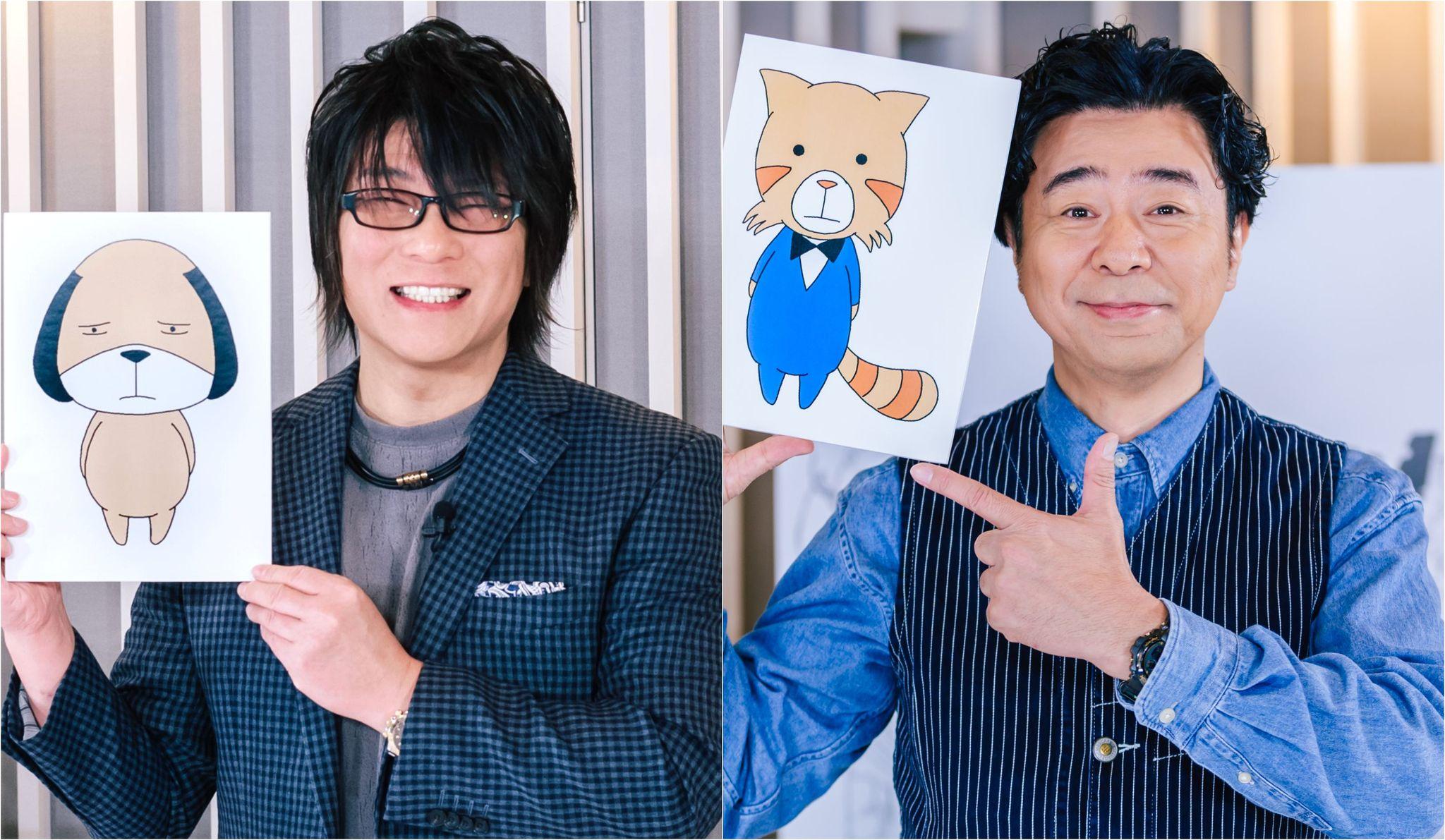 森川智之×有野晋哉が語るショートアニメ『さとりいぬ』の魅力！想像以上のカオスな世界に癒される！？