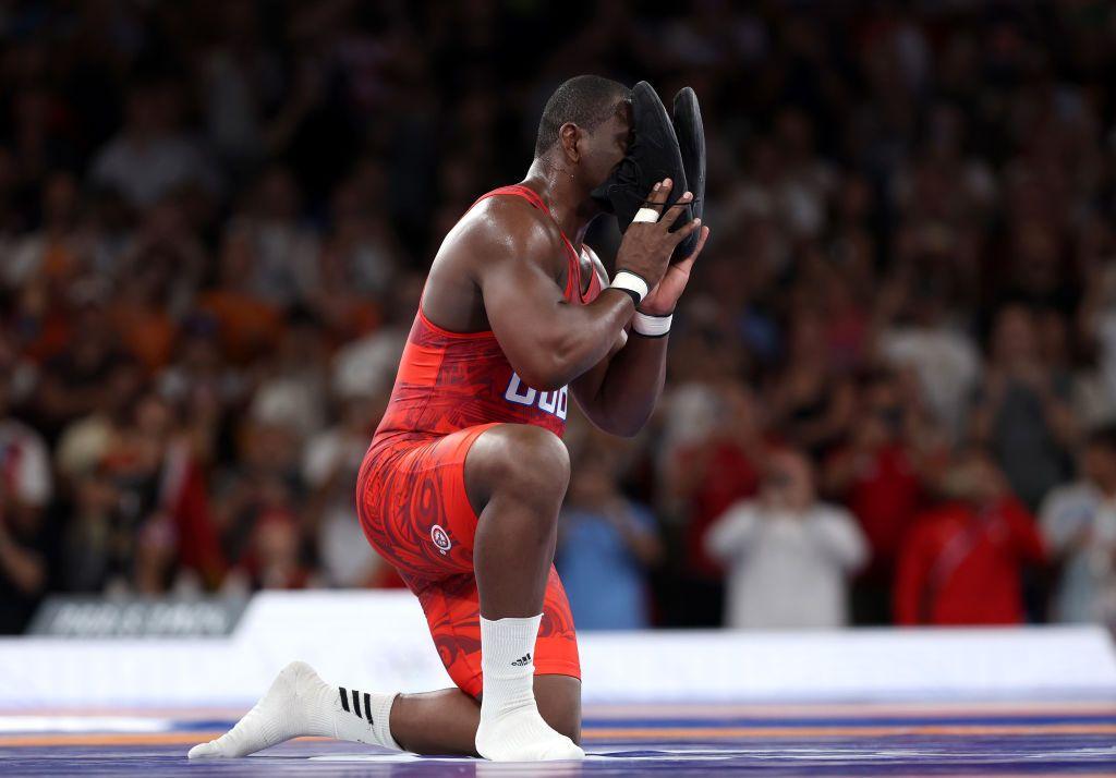 ゲッティパリ五輪レスリング５連覇引退ミハス・ロペスGettyImages-2165582101