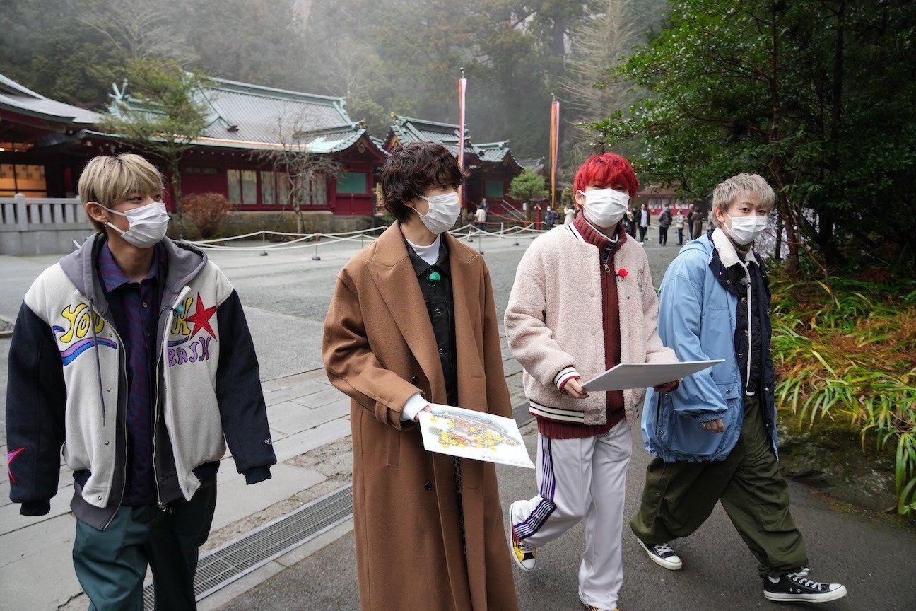 超特急、箱根神社で謎解きに挑戦！「ちなみに答えって何ですか？」