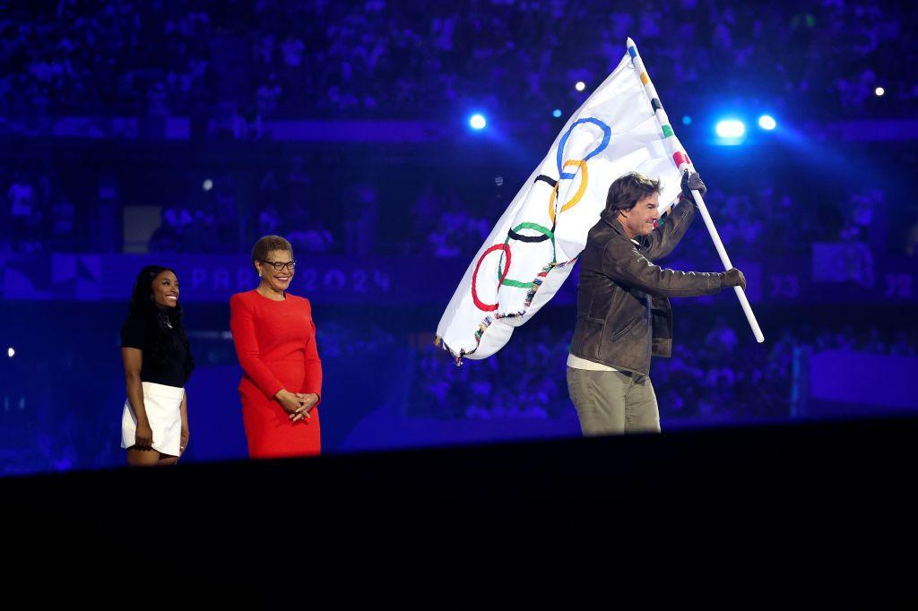 ゲッティパリ五輪 閉会式トム・クルーズ