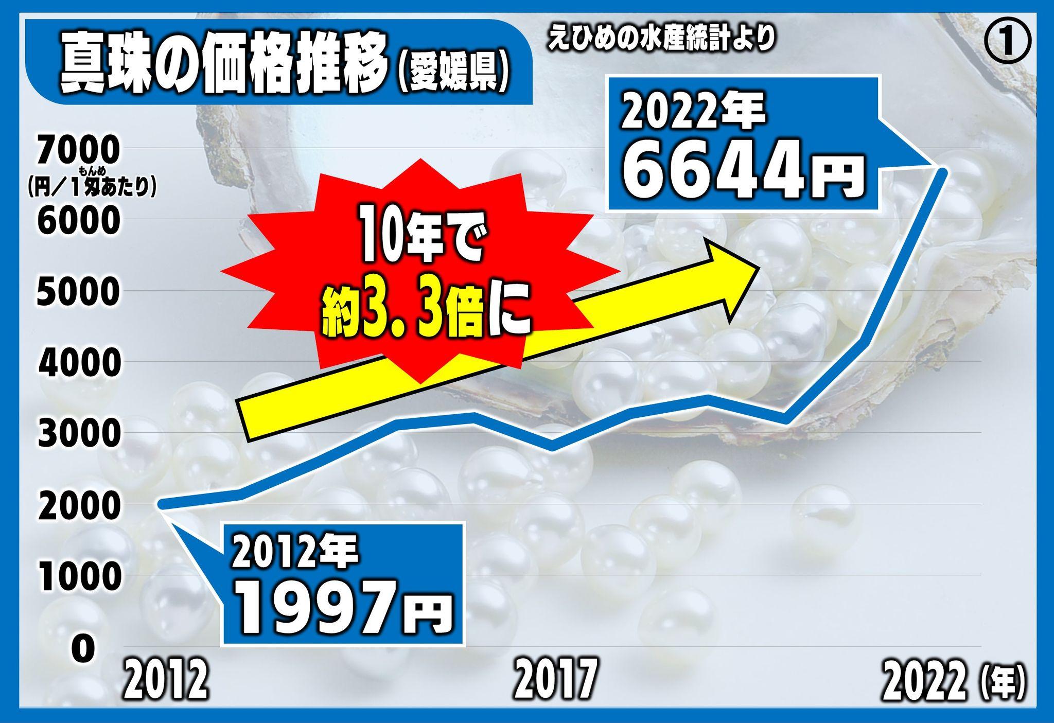 め８真珠ぐらふ