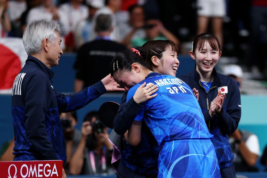 ゲッティパリ五輪 卓球女子団体準決勝-10