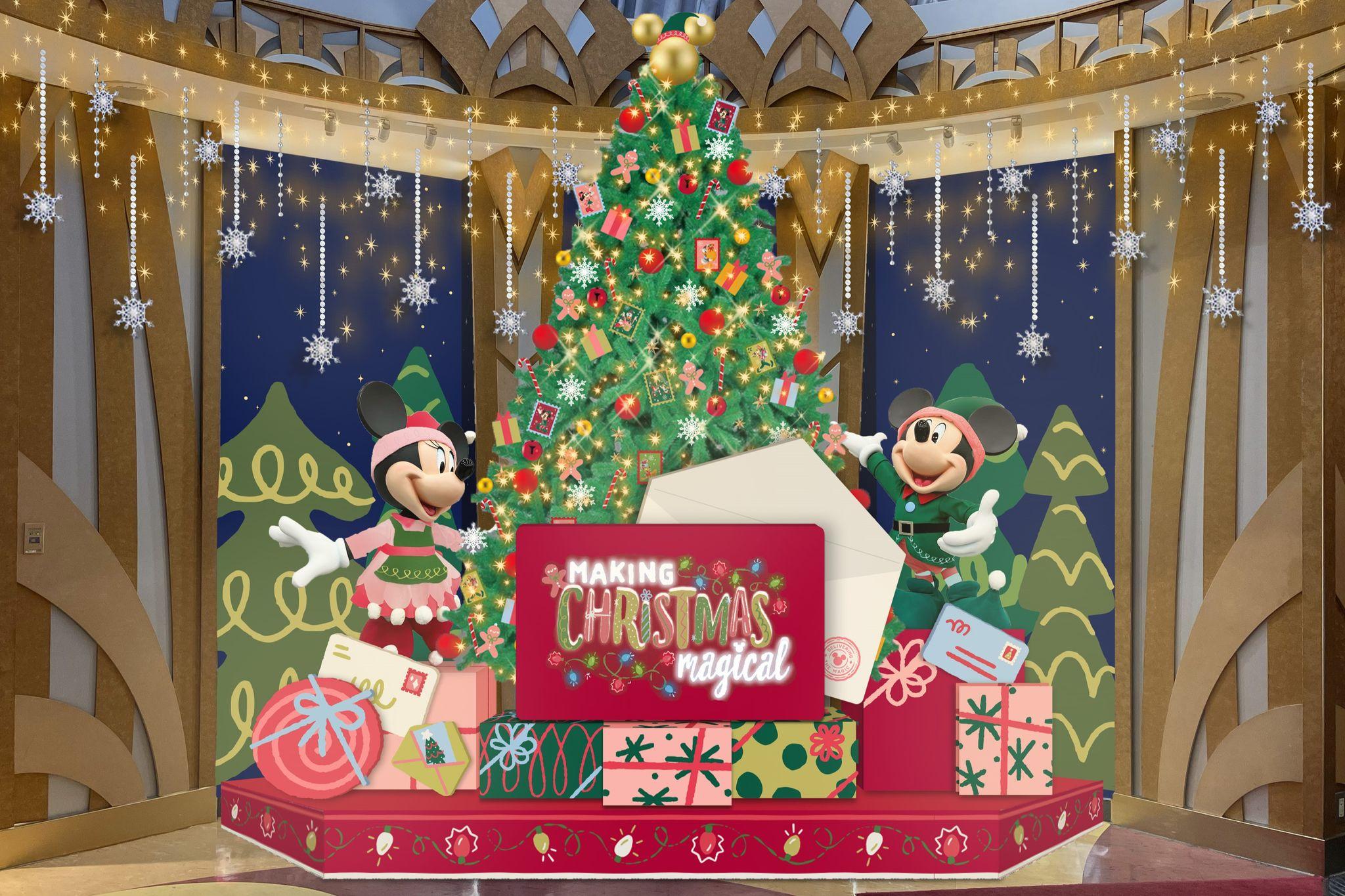 ディズニーストア　クリスマスグッズ