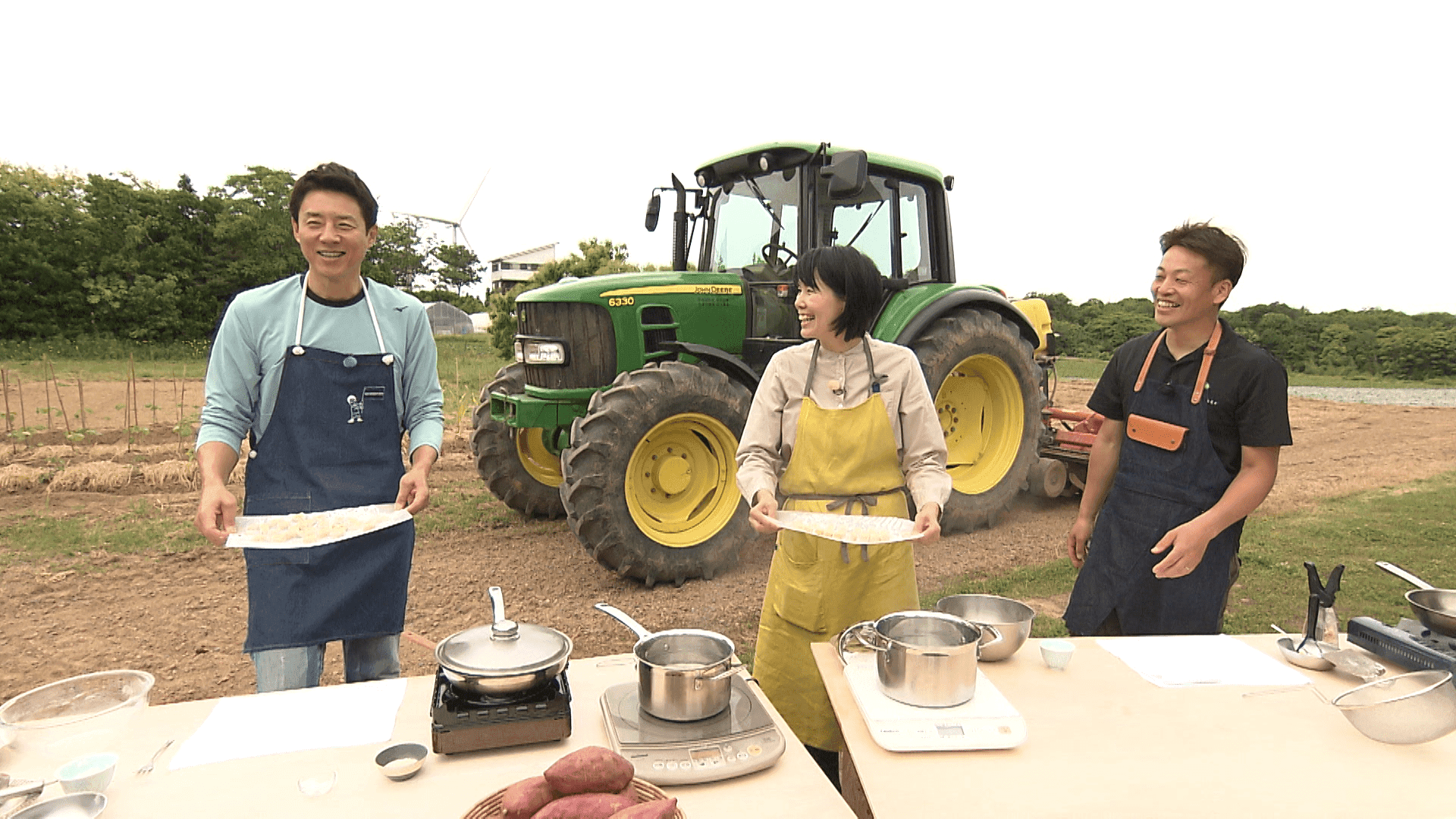 さつまいもを夏でもおいしく！「焼き芋ニョッキ」に松岡修造が「急にイタリアン」とびっくり