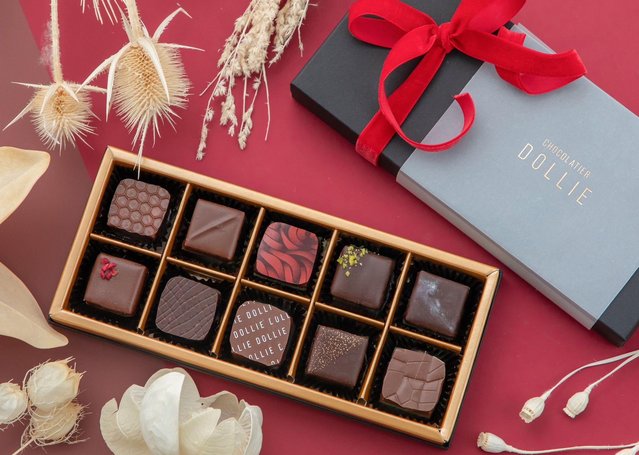 バレンタインギフトにおすすめ！【季節限定】結婚式場専属パティシエがお届けする「CHOCOLATIER DOLLIE」ボンボンチョコレートで特別なひと時を