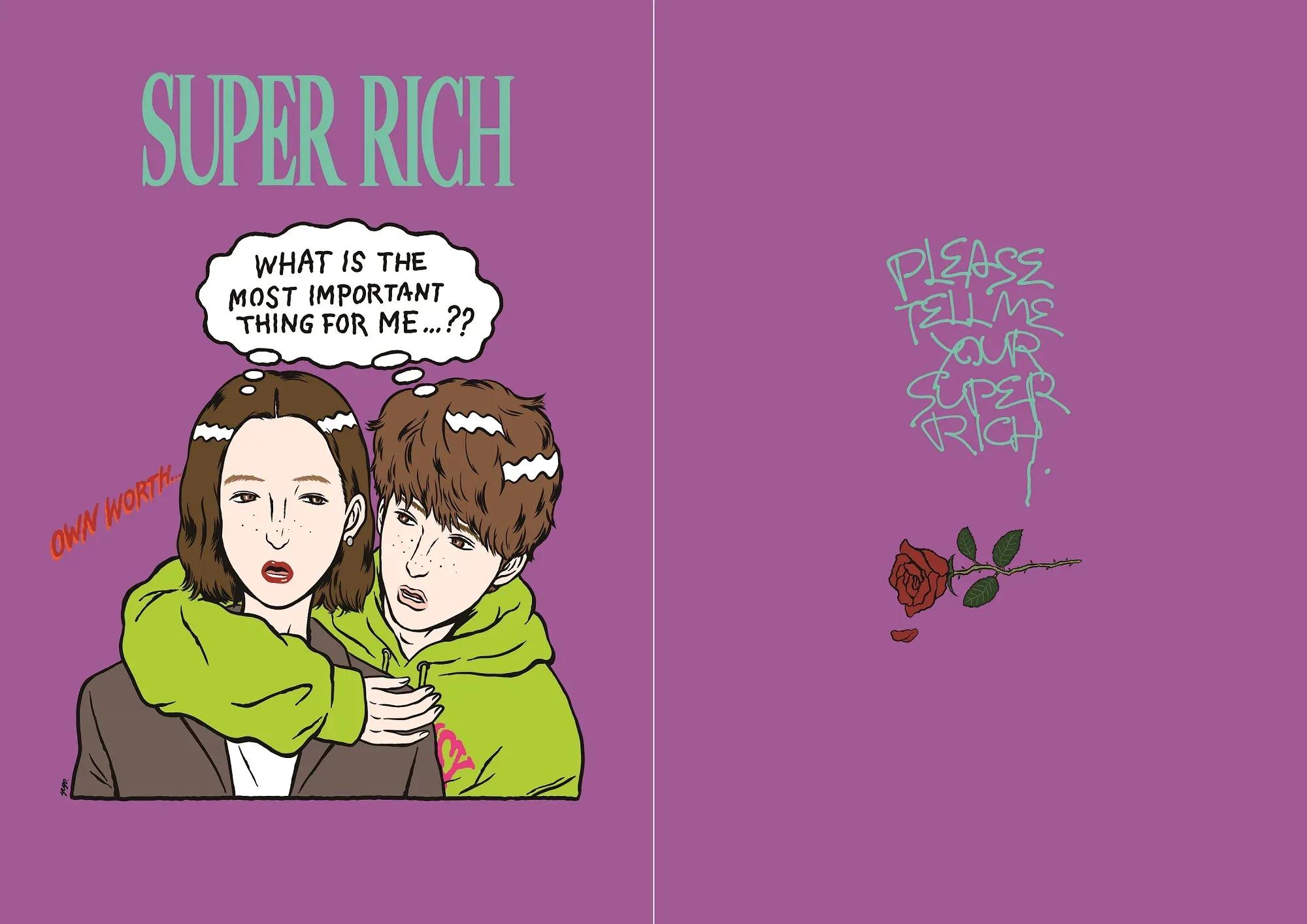 木曜劇場 『SUPER RICH』気鋭のイラストレーター YUGO.がドラマ台本のために氷河と春野を描き下ろし！_bodies