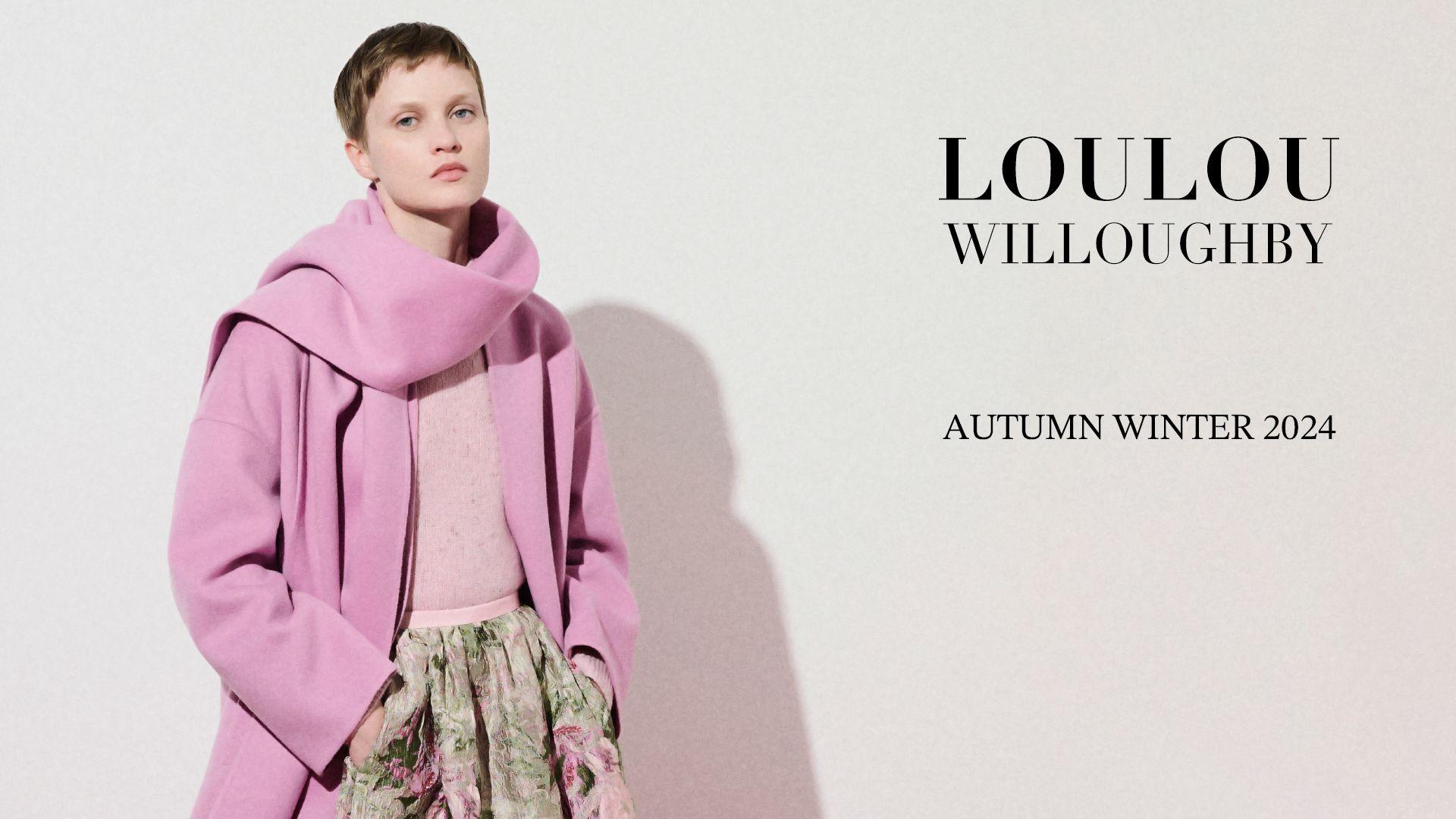 LOULOU WILLOUGHBY(ルルウィルビー)2024秋冬コレクションWEB CATALOGを公開！