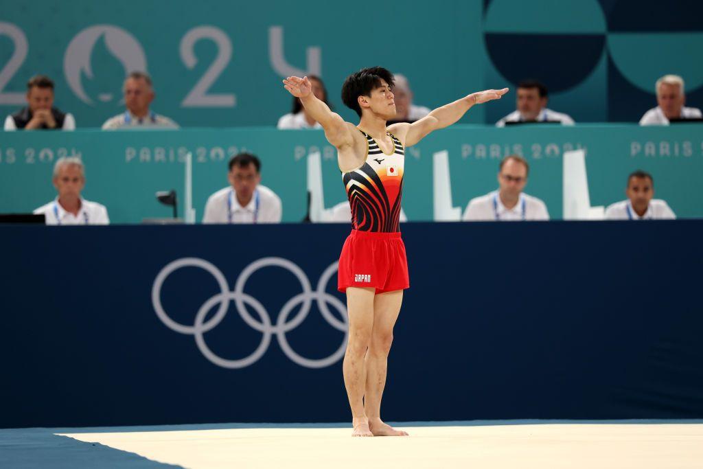 ゲッティパリ五輪体操男子決勝・橋本大輝GettyImages-2164653112