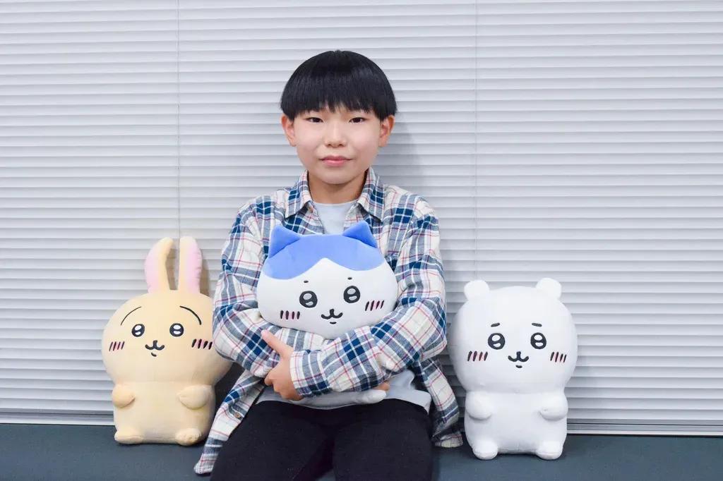 「ちいかわ」ハチワレ役を好演！田中誠人「音楽とスケボーが好き」12歳の素顔_bodies