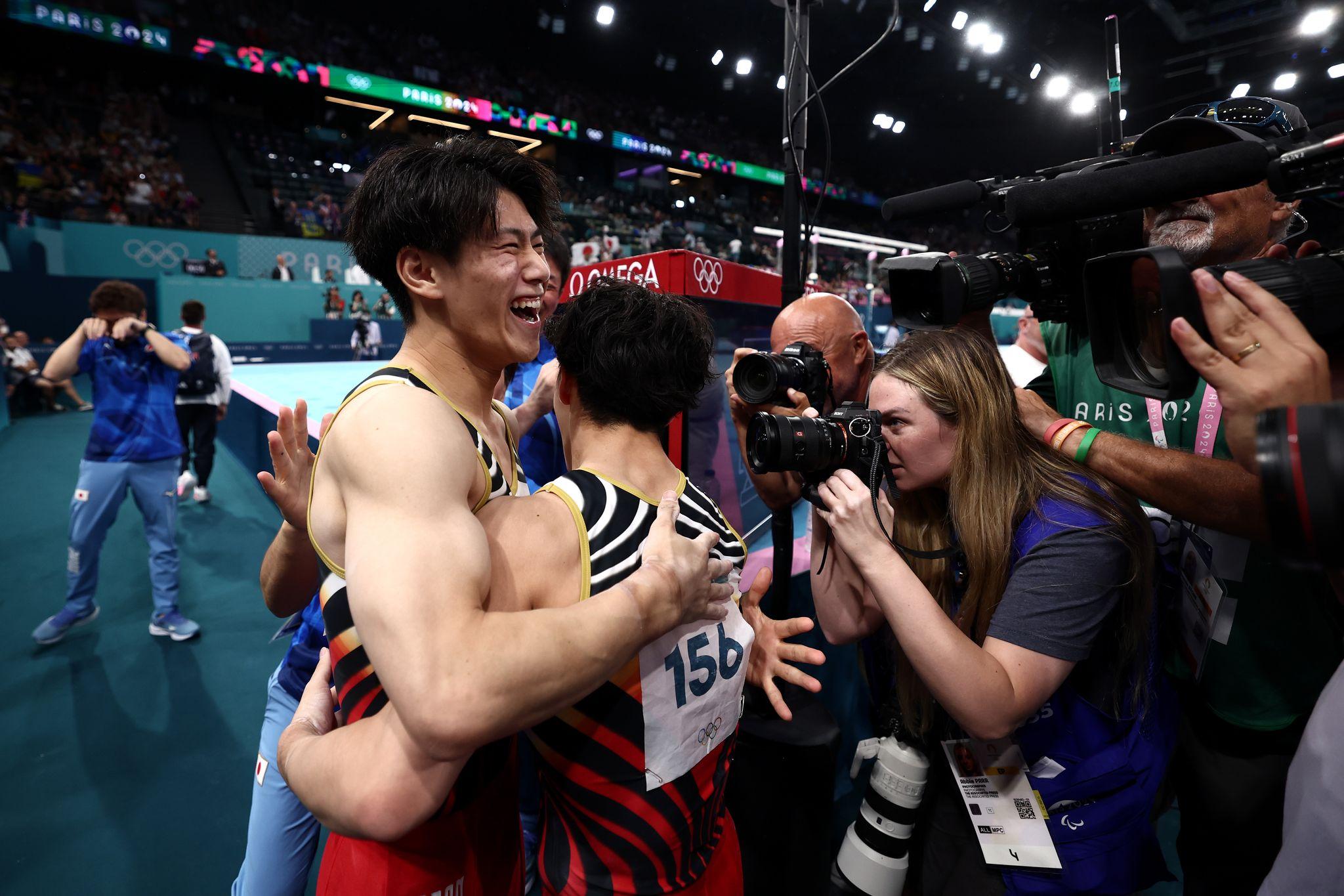 ゲッティパリ五輪体操男子決勝・橋本大輝GettyImages-2164672458