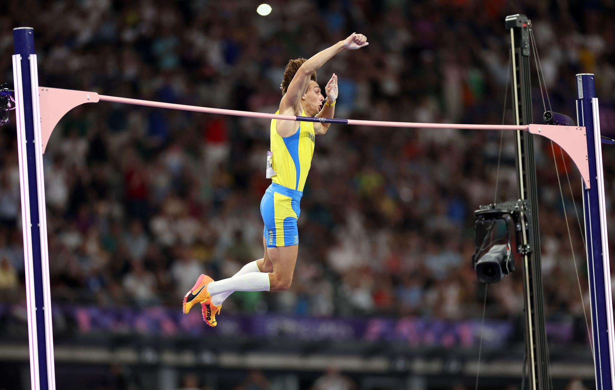 ゲッティパリ五輪棒高跳び決勝デュプランティスGettyImages-2165432097