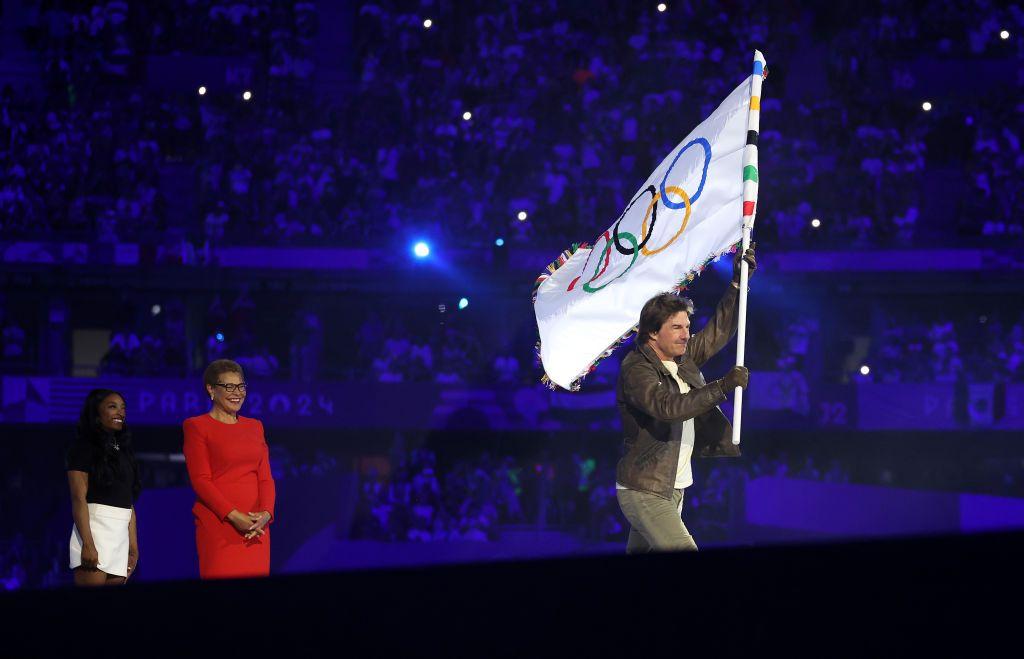 ゲッティパリ五輪 閉会式トム・クルーズ