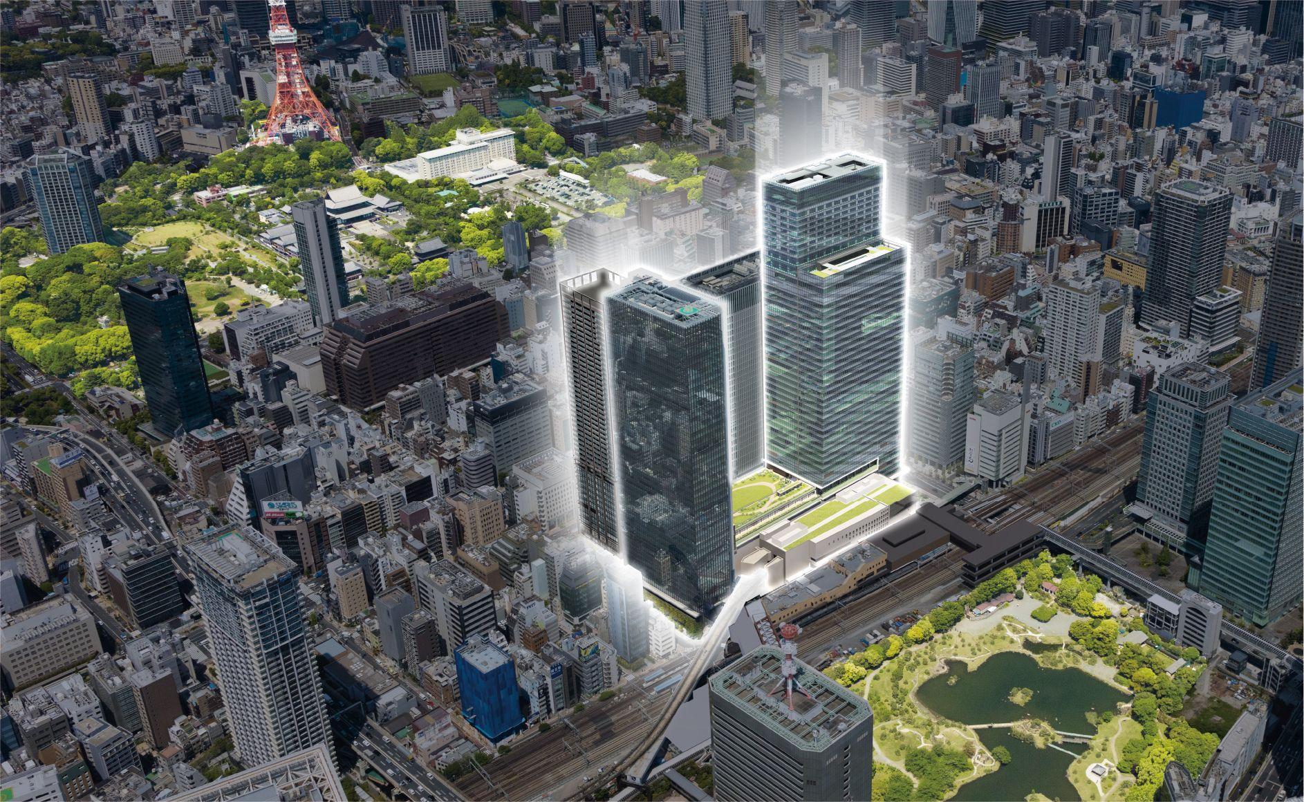 浜松町が日本と世界をつなぐ “一歩目” に。世界貿易センタービルディング建替えプロジェクト 2027 年より順次開業へ