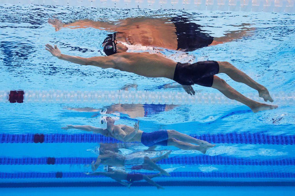 ゲッティパリ五輪射撃競泳イタリア代表トマス・チェコンGettyImages-2164263192