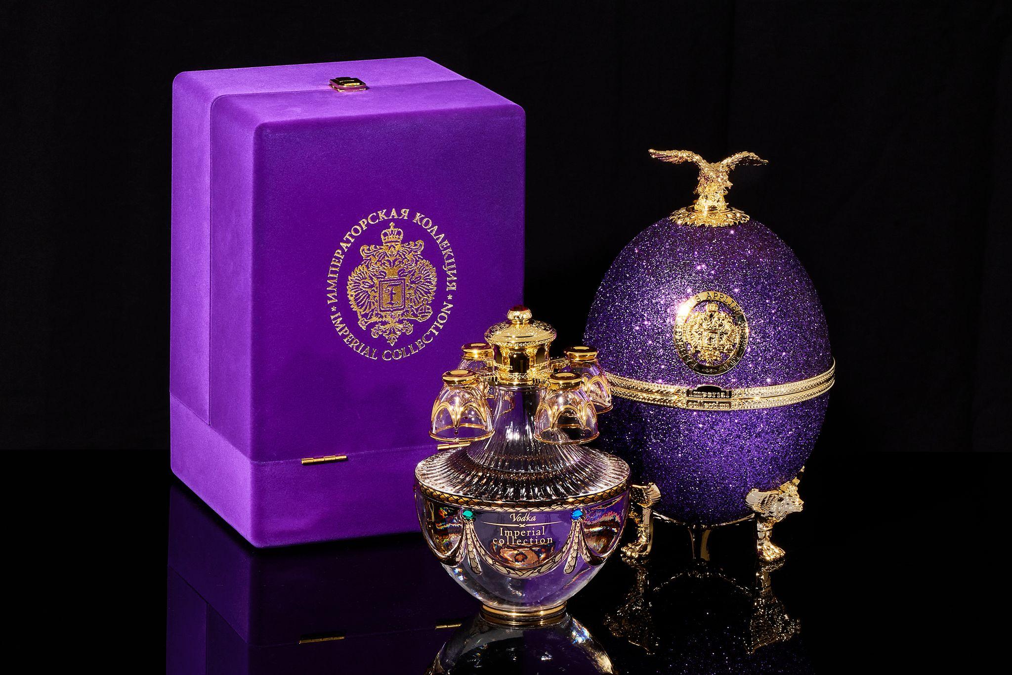 LADOGAより光り輝くグリッターシリーズ『Imperial Collection Vodka VIOLET GLITTER』が登場