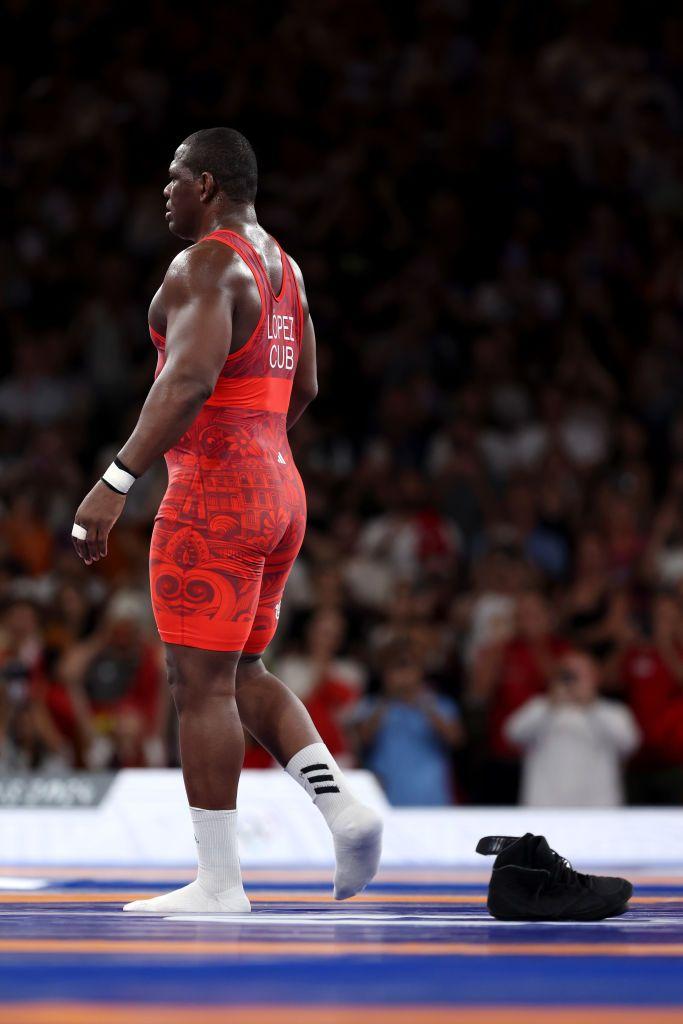 ゲッティパリ五輪レスリング５連覇引退ミハス・ロペスGettyImages-2165581061