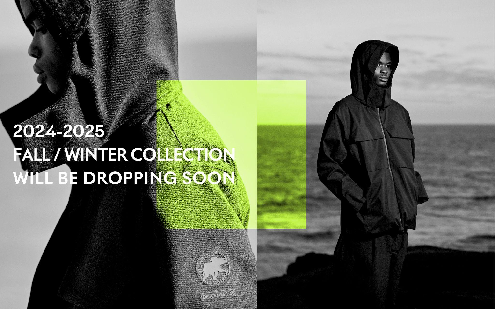 『HUNTING WORLD CRAFTED BY DESCENTE.LAB』2024 FALL & WINTER COLLECTION 9月21日(土)より発売