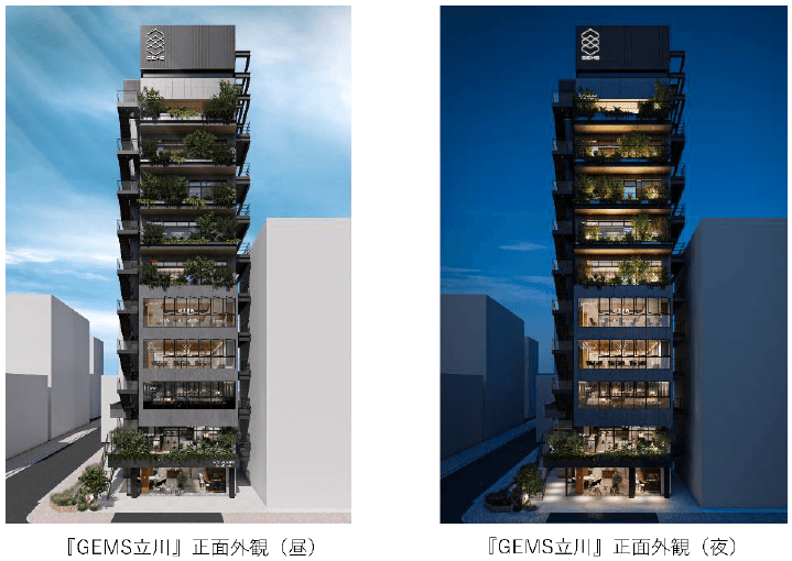 「GEMS名駅三丁目」に続いて、今年2棟目の開業「GEMS（ジェムズ）立川」 10月11日開業