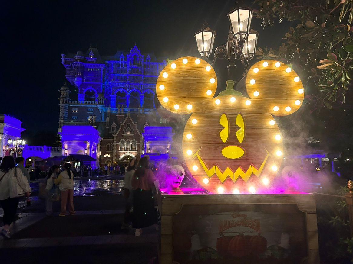 ディズニーハロウィーン夜