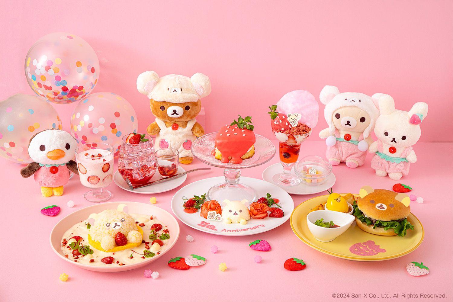 【画像20枚】コリラックマカフェが期間限定で登場！かわいいキャラクターのオムライスやイチゴのケーキなど映えるメニュー