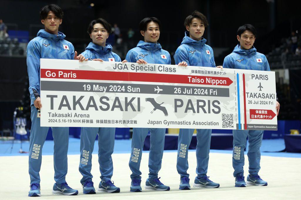 ゲッティパリ五輪　岡慎之助選手　パリ五輪代表選考会