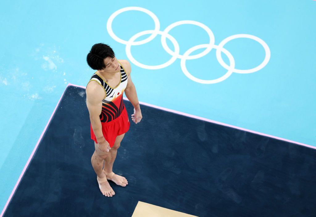 ゲッティパリ五輪体操男子決勝・橋本大輝GettyImages-2164654137