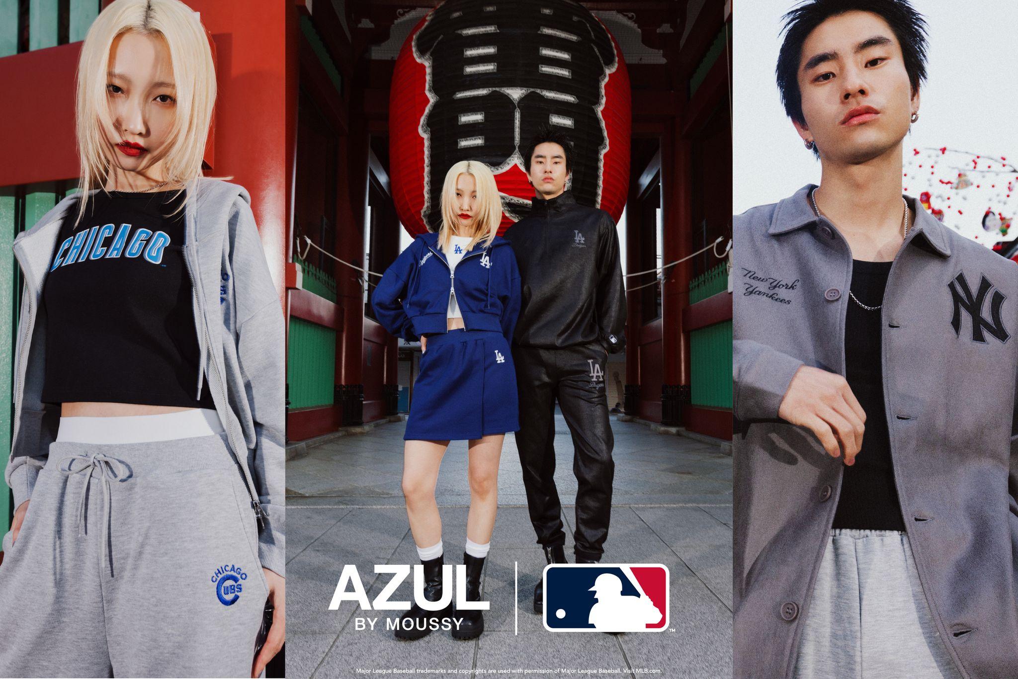 AZUL BY MOUSSYが、MLBとの別注アイテムを発売！