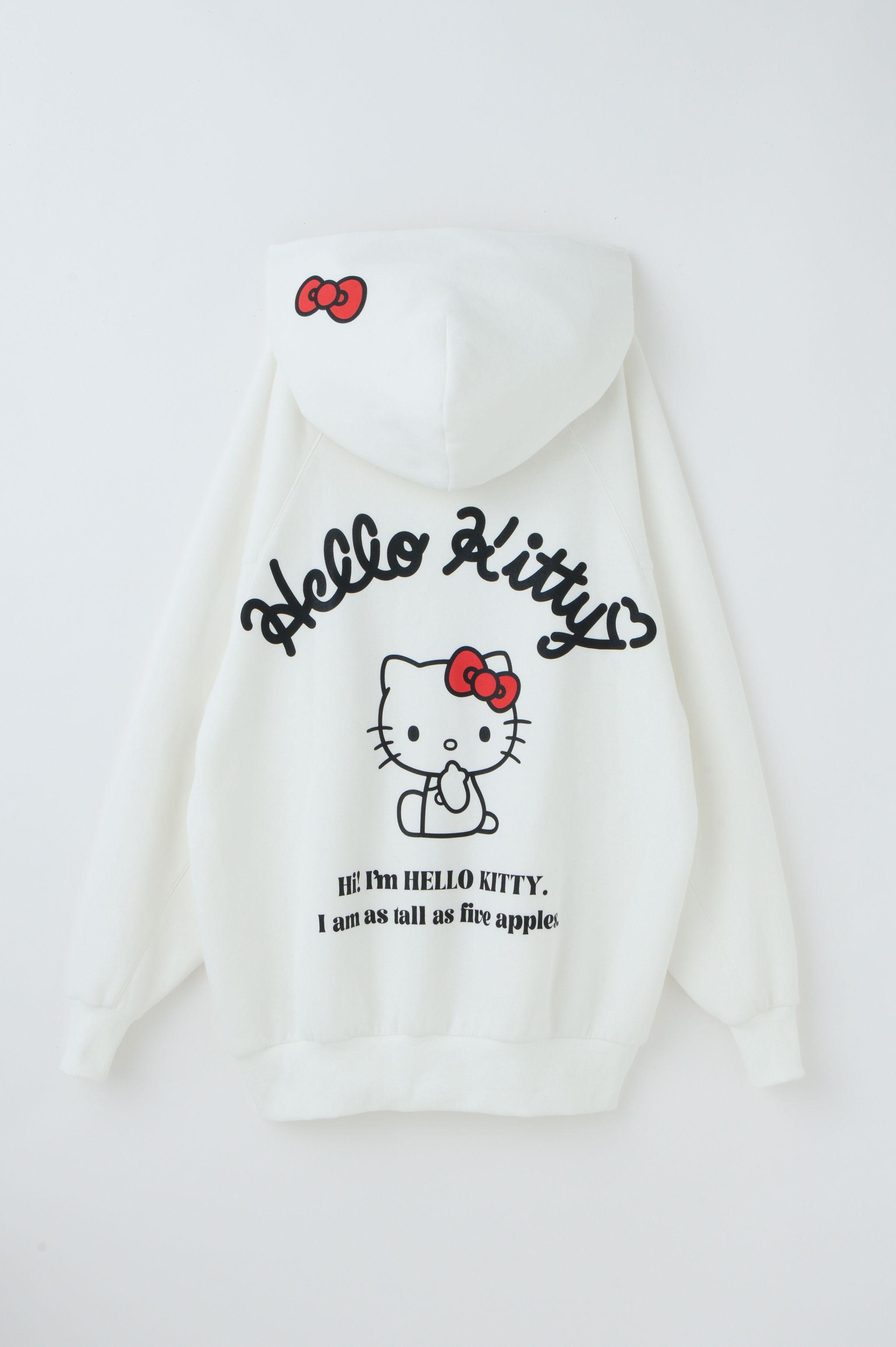 キティ22_ HELLO KITTY バックプリントドルマンパーカー_スパイラルガール