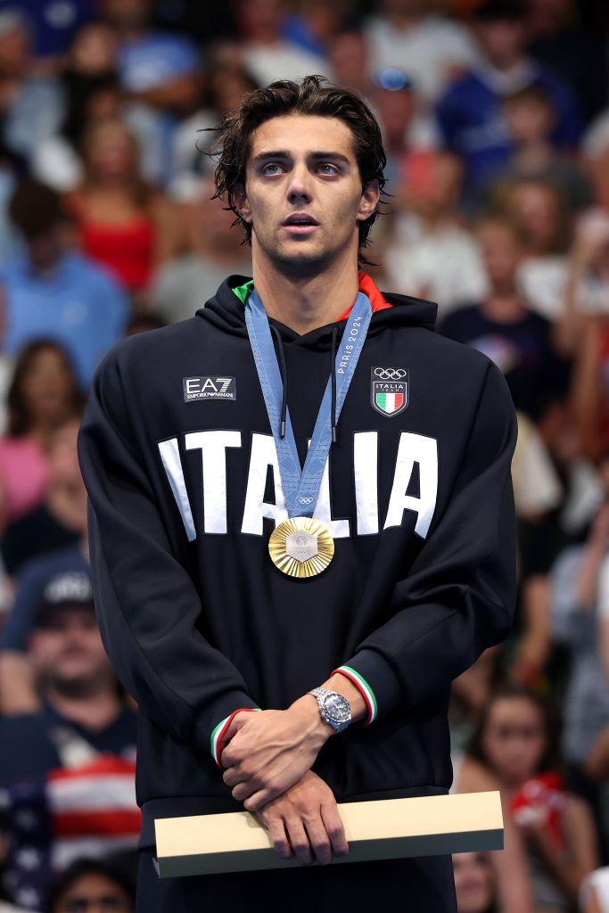 ゲッティパリ五輪射撃競泳イタリア代表トマス・チェコンGettyImages-2164265812