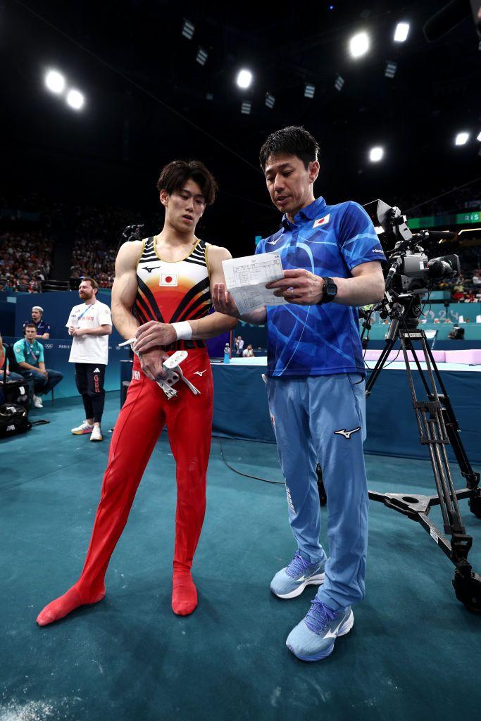 ゲッティパリ五輪体操男子決勝・橋本大輝GettyImages-2164671954