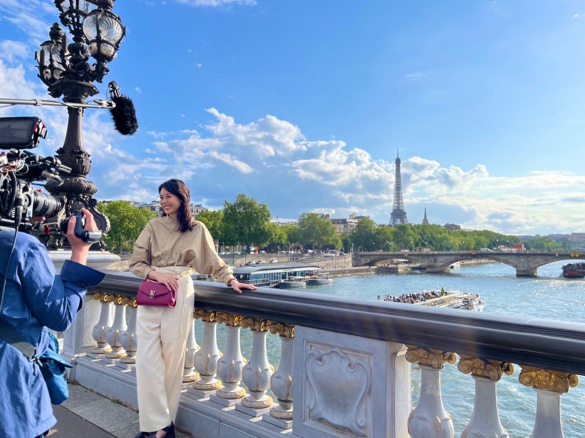 松嶋菜々子が5年ぶりのパリへ！日本のテレビ初公開となるリニューアル後の「カルティエ」パリ本店を取材