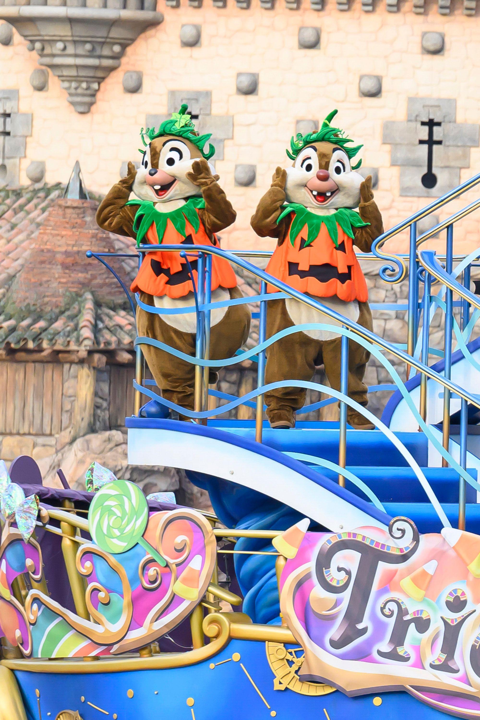 ディズニーシーハロウィーンパレード