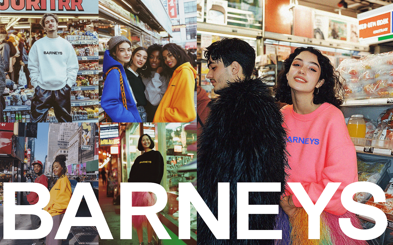 バーニーズ　ニューヨークが新たに“BARNEYS”ロゴをローンチ！原宿 神宮前交差点に期間限定ストアもオープン。店内では約300種類から選べるワッペンカスタムサービスも