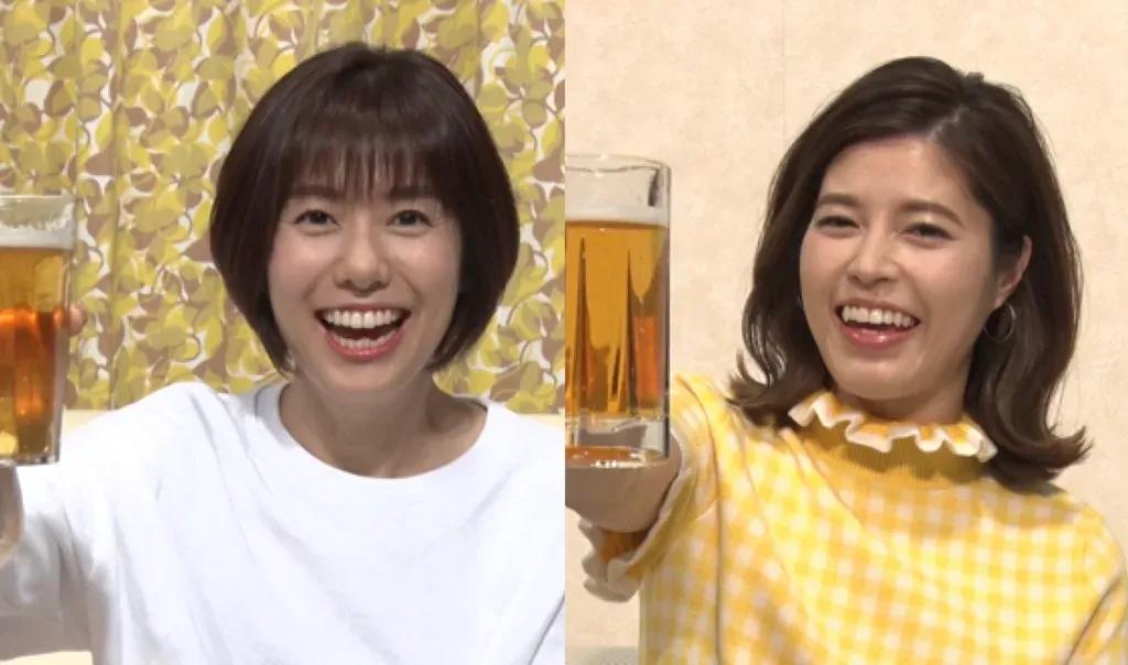 山﨑夕貴＆神田愛花が副音声でリモート飲み！番組そっちのけで夫婦の話で盛り上がる_bodies