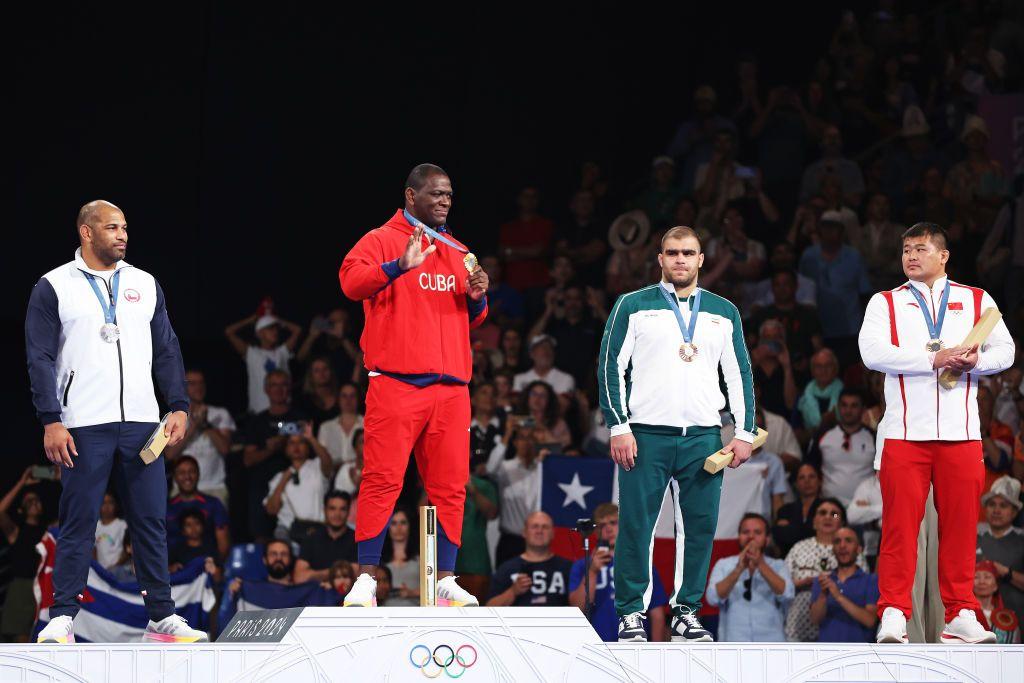 ゲッティパリ五輪レスリング５連覇引退ミハス・ロペスGettyImages-2165591970