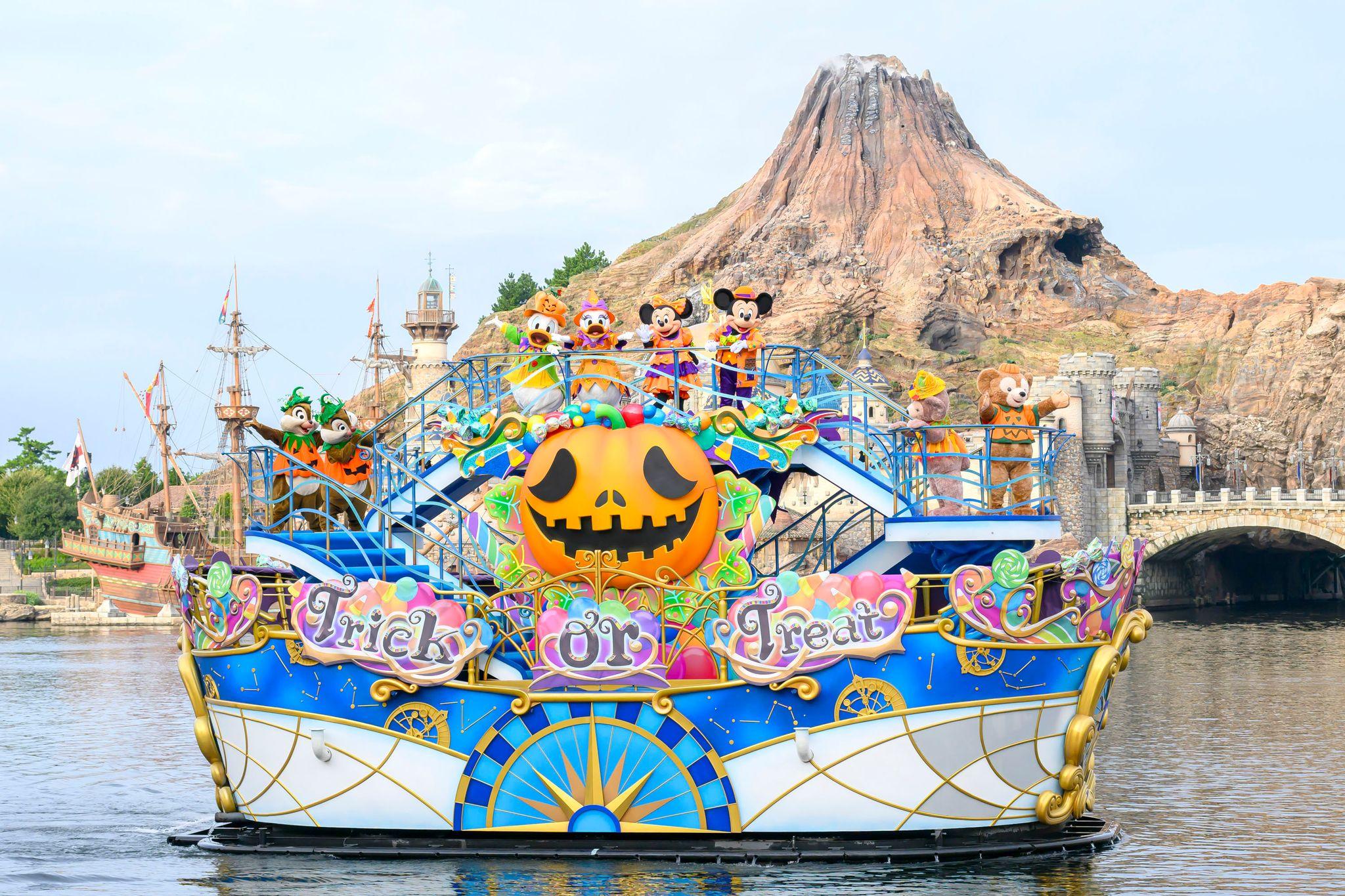 ディズニーシーハロウィーンパレード