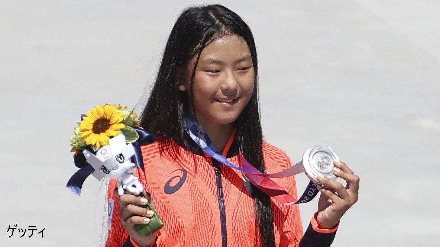 ゲッティパリ五輪_め8女子スケボー (1)