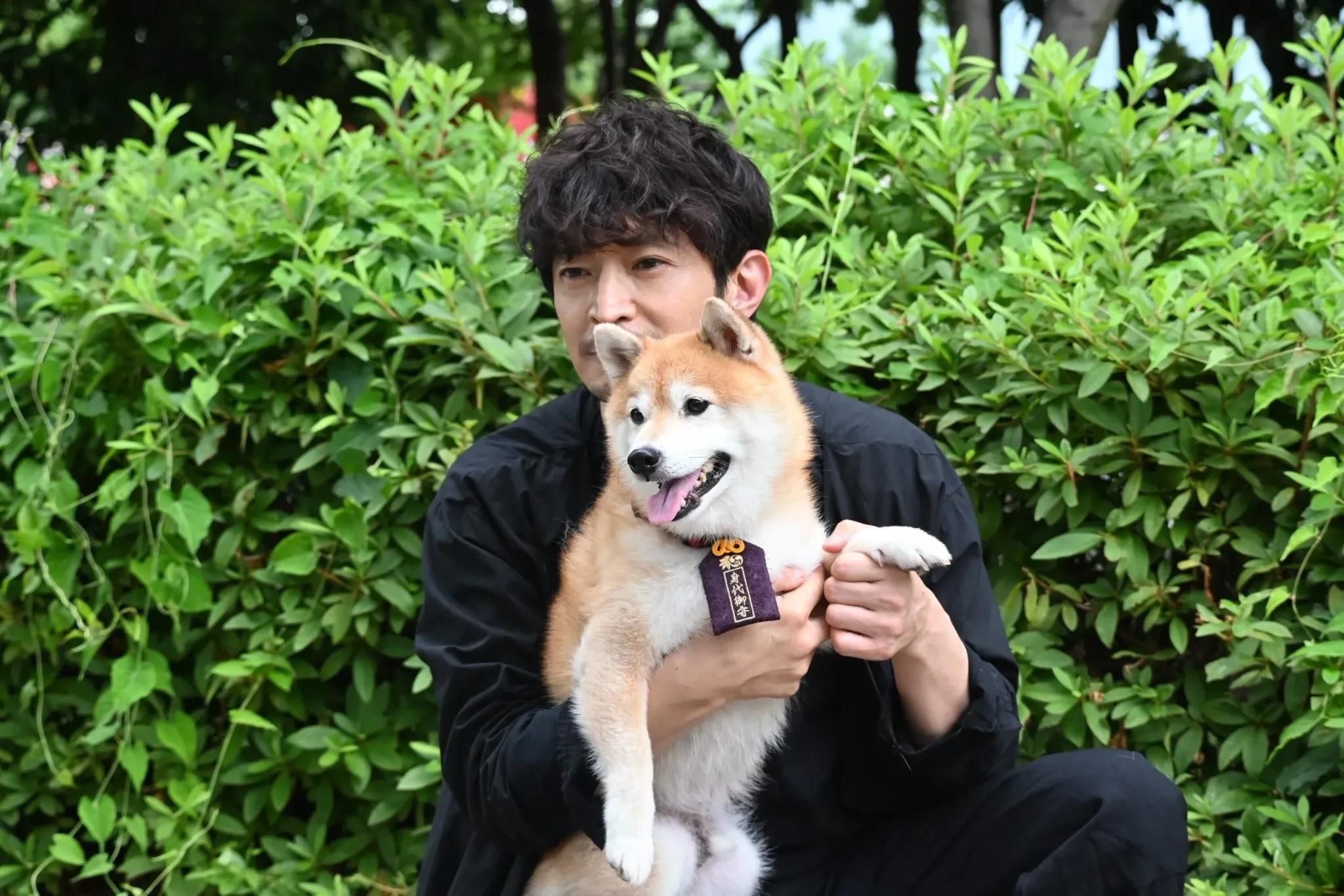 『ナンバMG5』特別編で、津田健次郎と柴犬の豆三郎が共演！撮影レポート_bodies