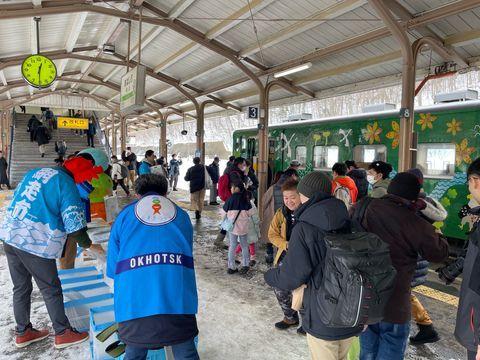 「流氷物語号」運行最終日のお見送りについて