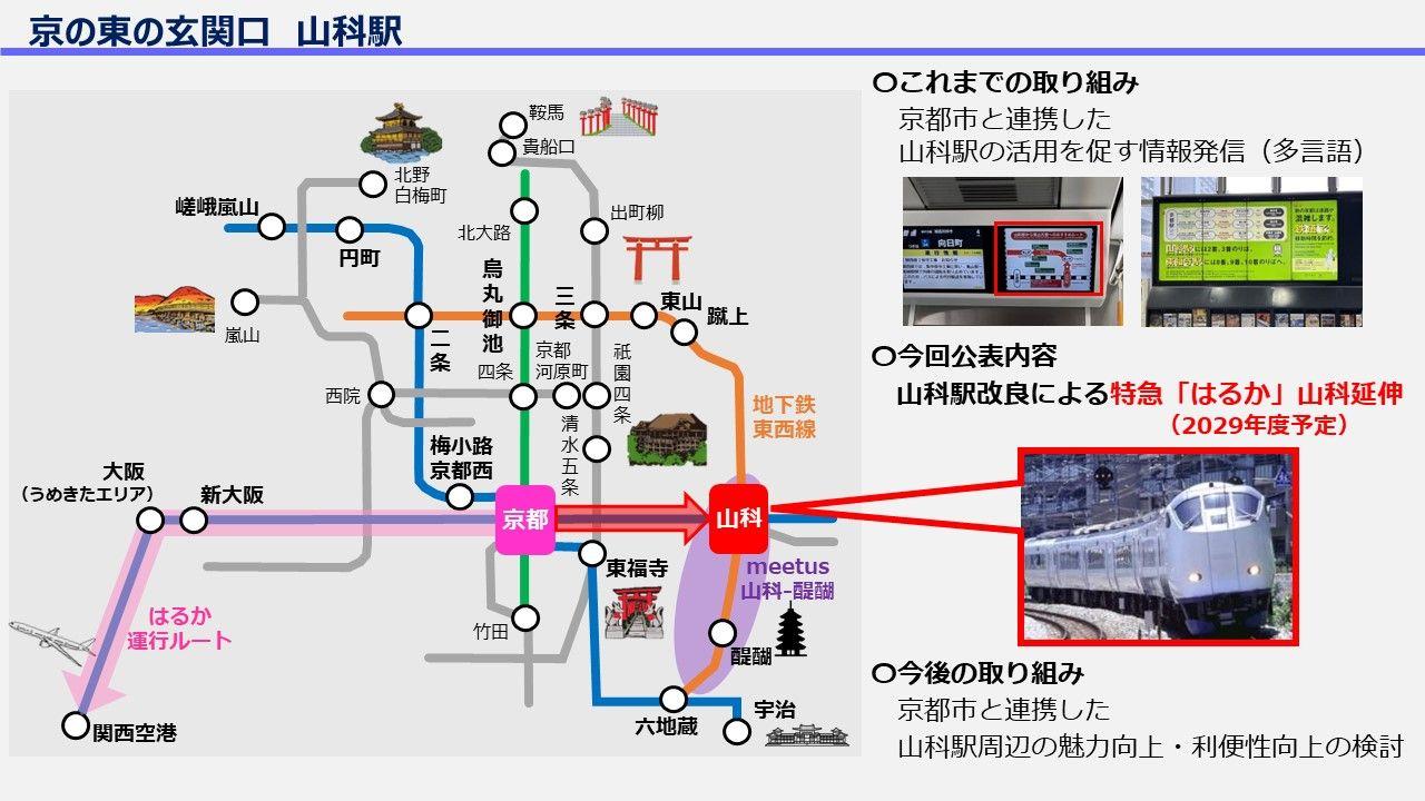 京の東の玄関口　山科駅改良について～